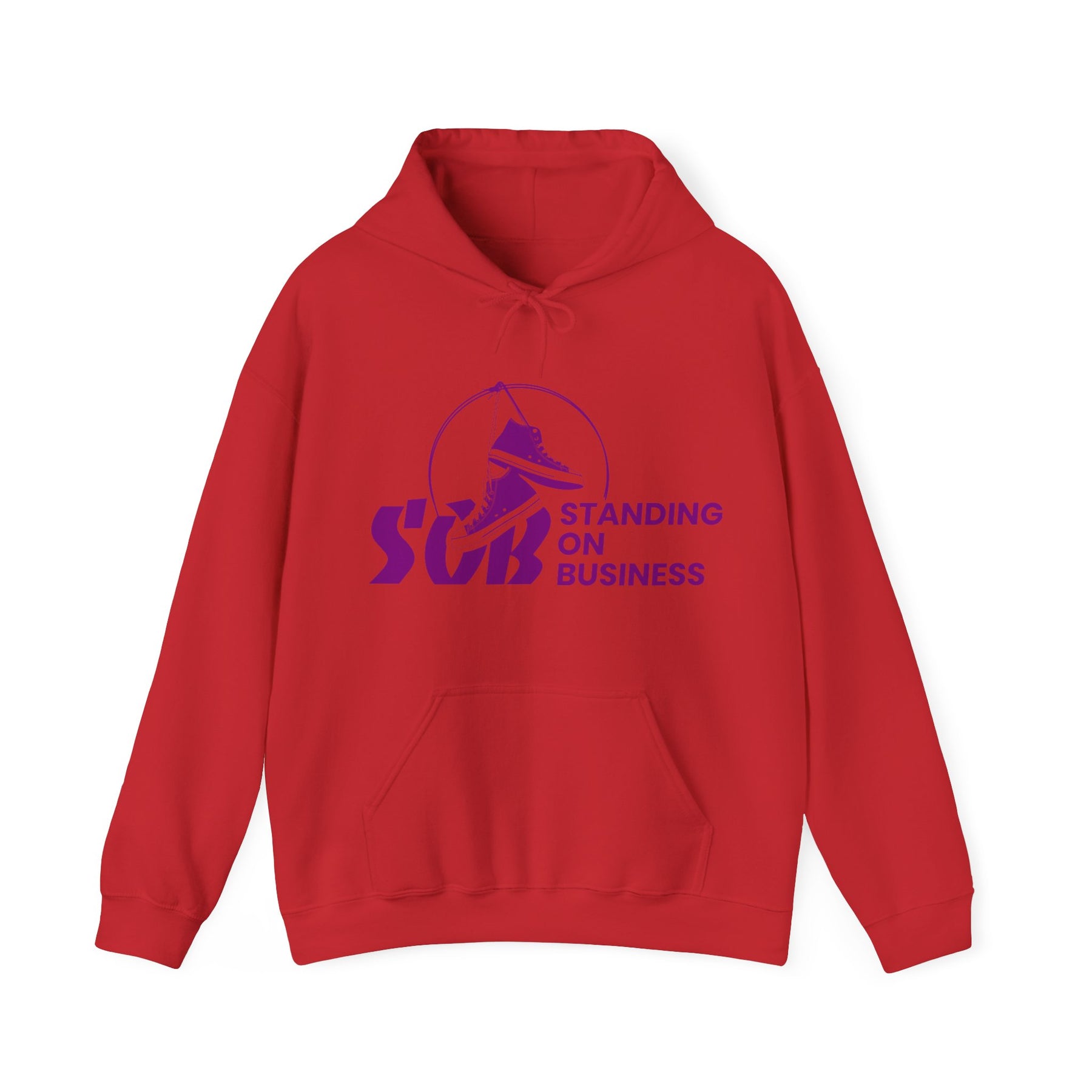SOB Purple Logo Unisex Heavy Blend™ Hooded Sweatshirt